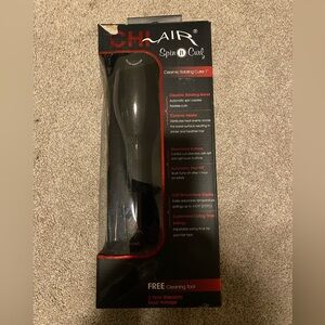 Chi Air Spin N Curl Ceramic Rotating Curler - Black